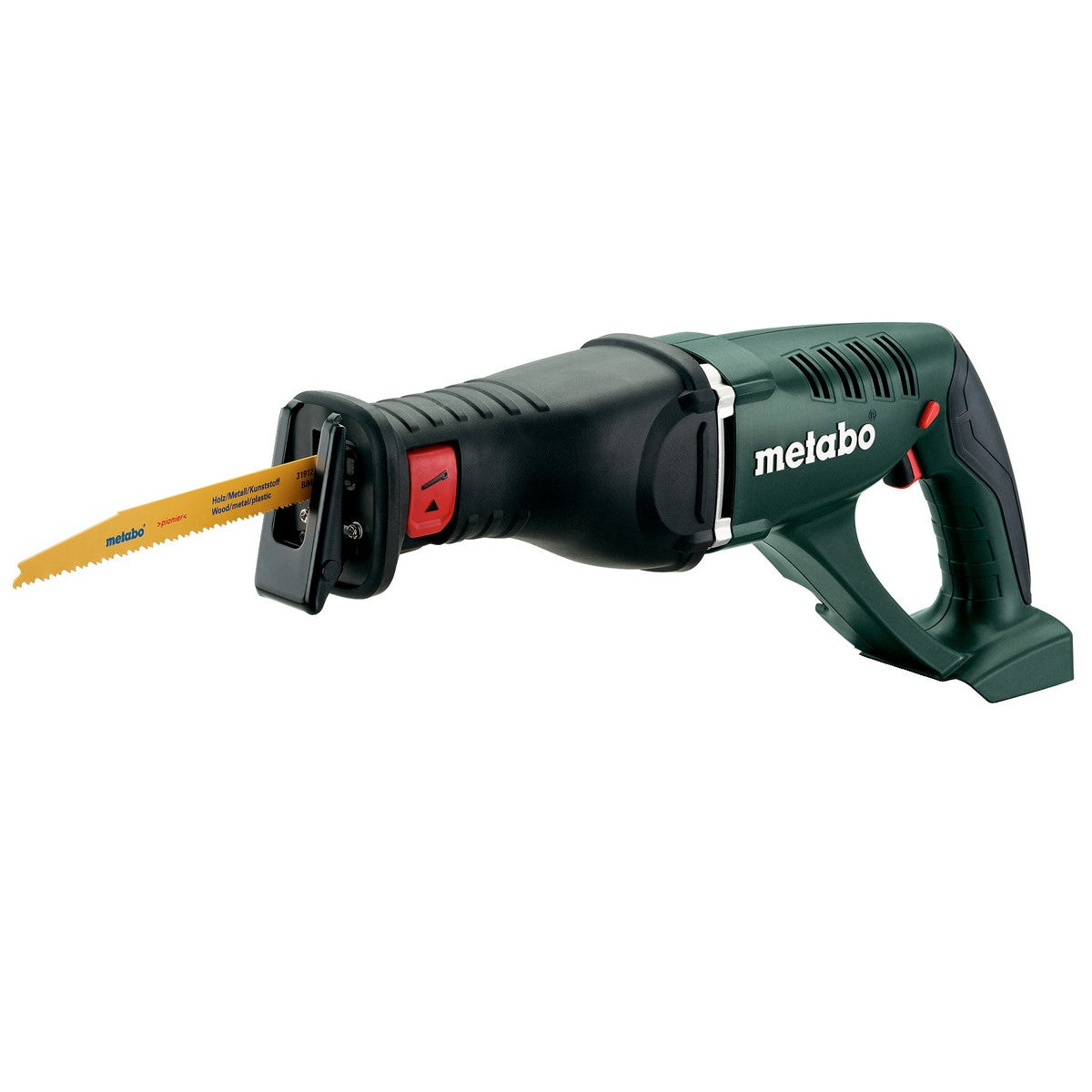 Metabo (602269850) ASE 18V LTX Cordless Reciprocating Saw Bare Tool –  Fasteners Plus
