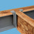 Simpson BA3.56/7.25 Top Flange I Joist Hanger G90 Galvanized