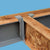 Simpson BA610 Beam Hanger, 12 Gauge - G90 Galvanized