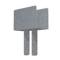 Simpson CCQ46SDS25 Column Cap wSDS Screws Gray Paint image 1 of 2