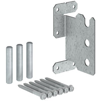 Simpson CJT3ZS Concealed Joist Tie w/ Short Pins - ZMAX Finish