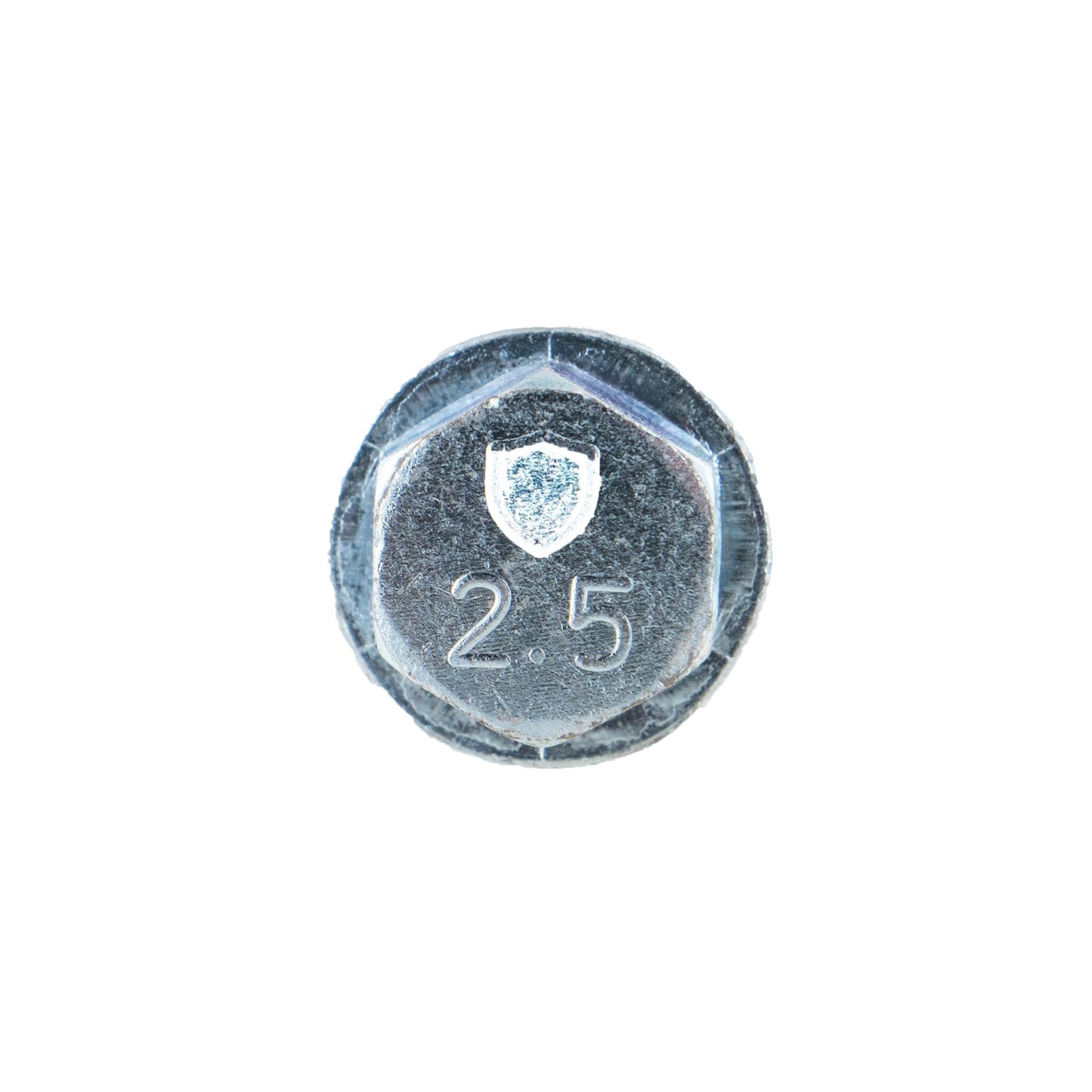3/8" x 2-1/2" Conquest Large Diameter Concrete Screws - Zinc, Pkg 50