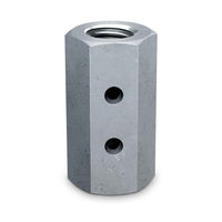 58 inch CNW Coupler Nuts Zinc Plated