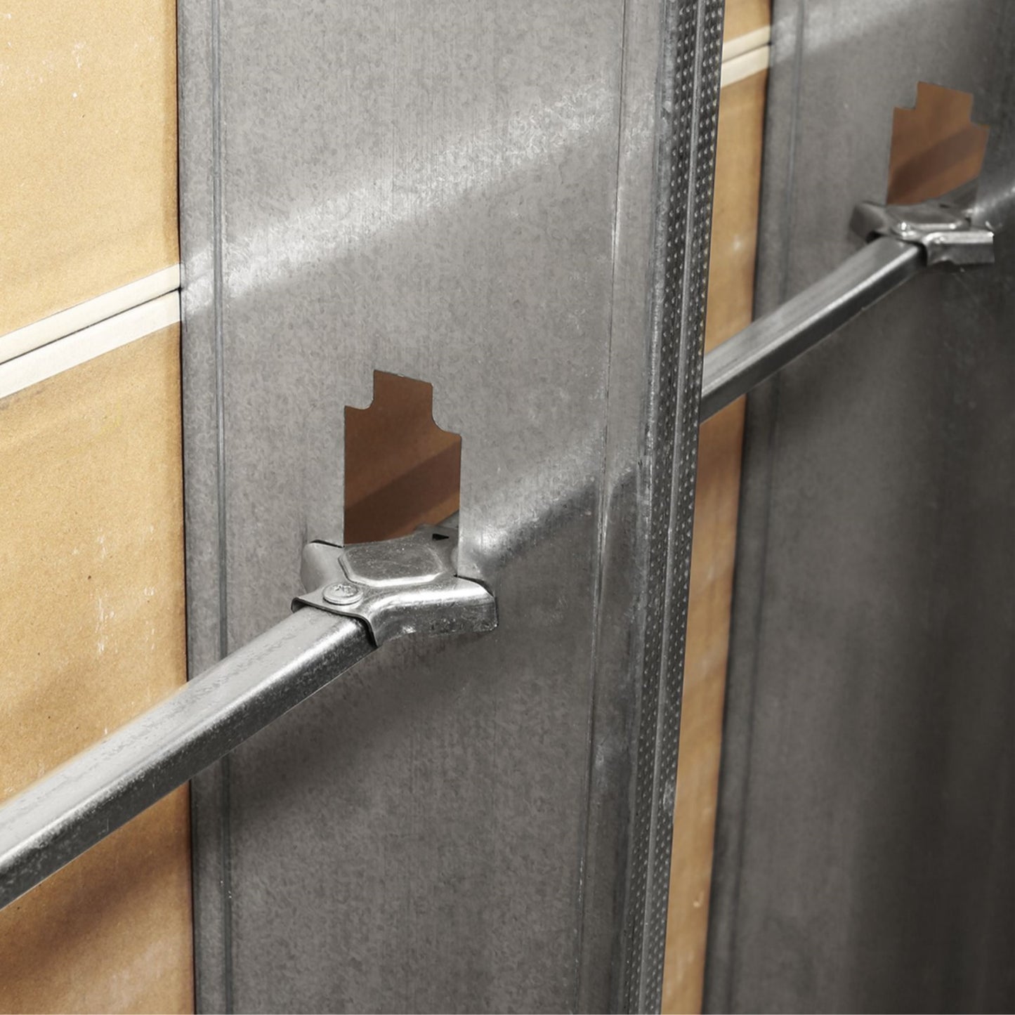 DBC Drywall Bridging Connector Installed