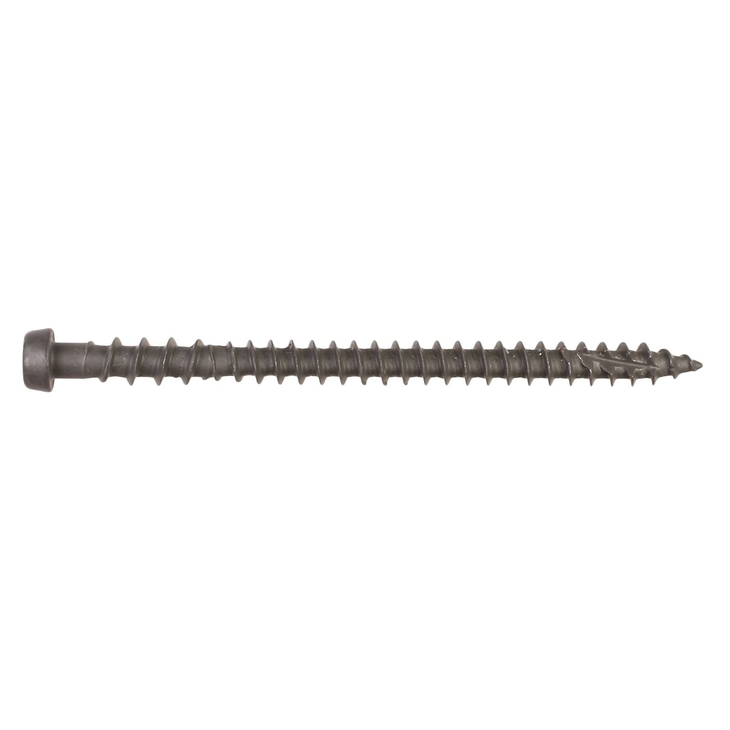 #10 x 234 inch DCU Composite Decking Screw Gray 04 Pkg 1750