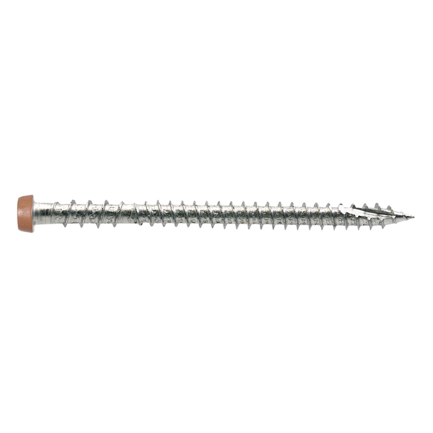 #10 x 234 inch Quik Drive 316 Stainless DCU Composite Deck Screw Tan 03 Pkg 1000
