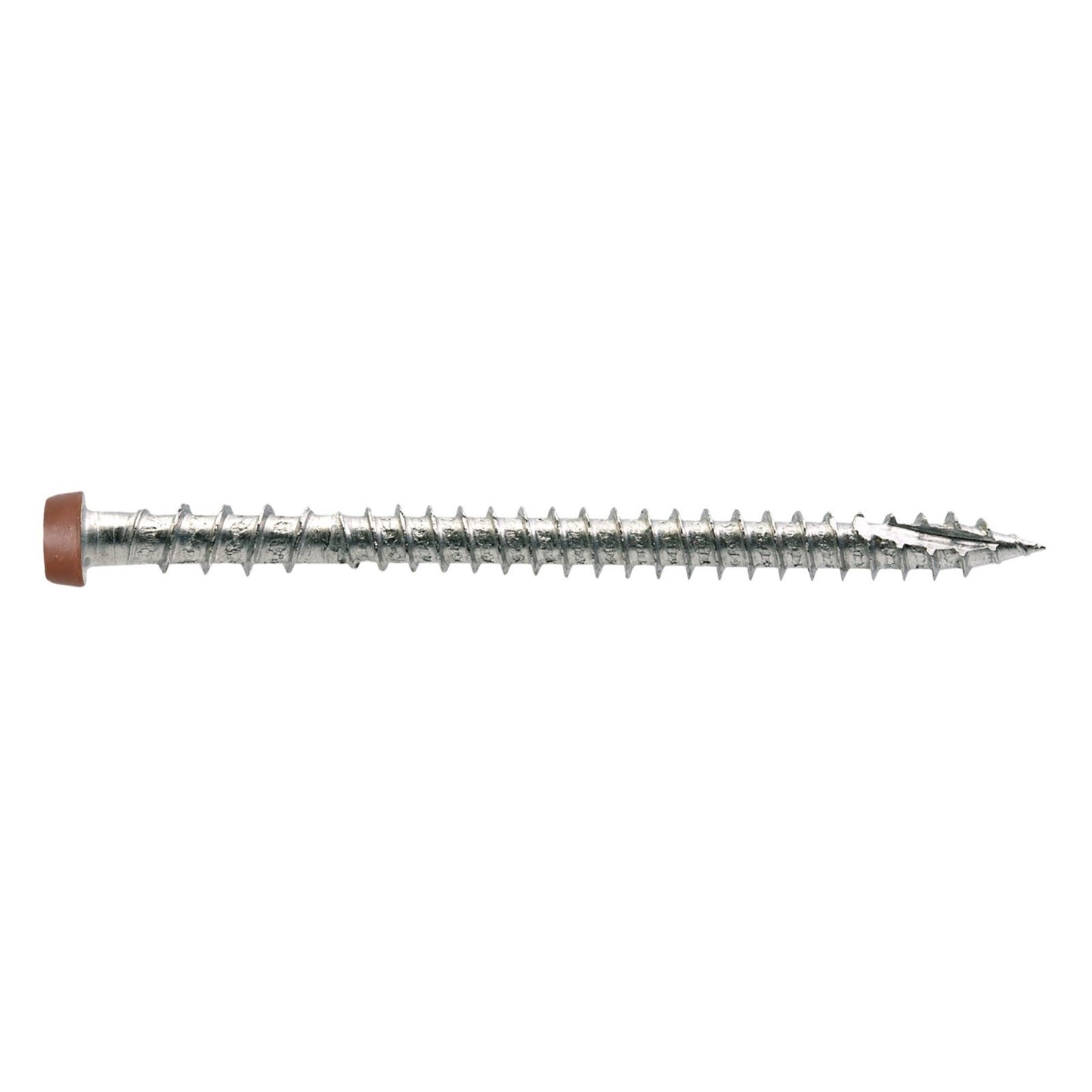 #10 x 234 inch Quik Drive 316 Stainless DCU Composite Deck Screw Brown 01 Pkg 1000