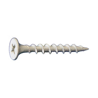 #6 x 1" #2 Phillips Bugle Head Deck Screw - Dacromet, Pkg 10000