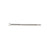 A single #8 x 2-1/2 inch Conquest Trim Head Deck Screw made from 304 stainless steel, displayed against a white background.