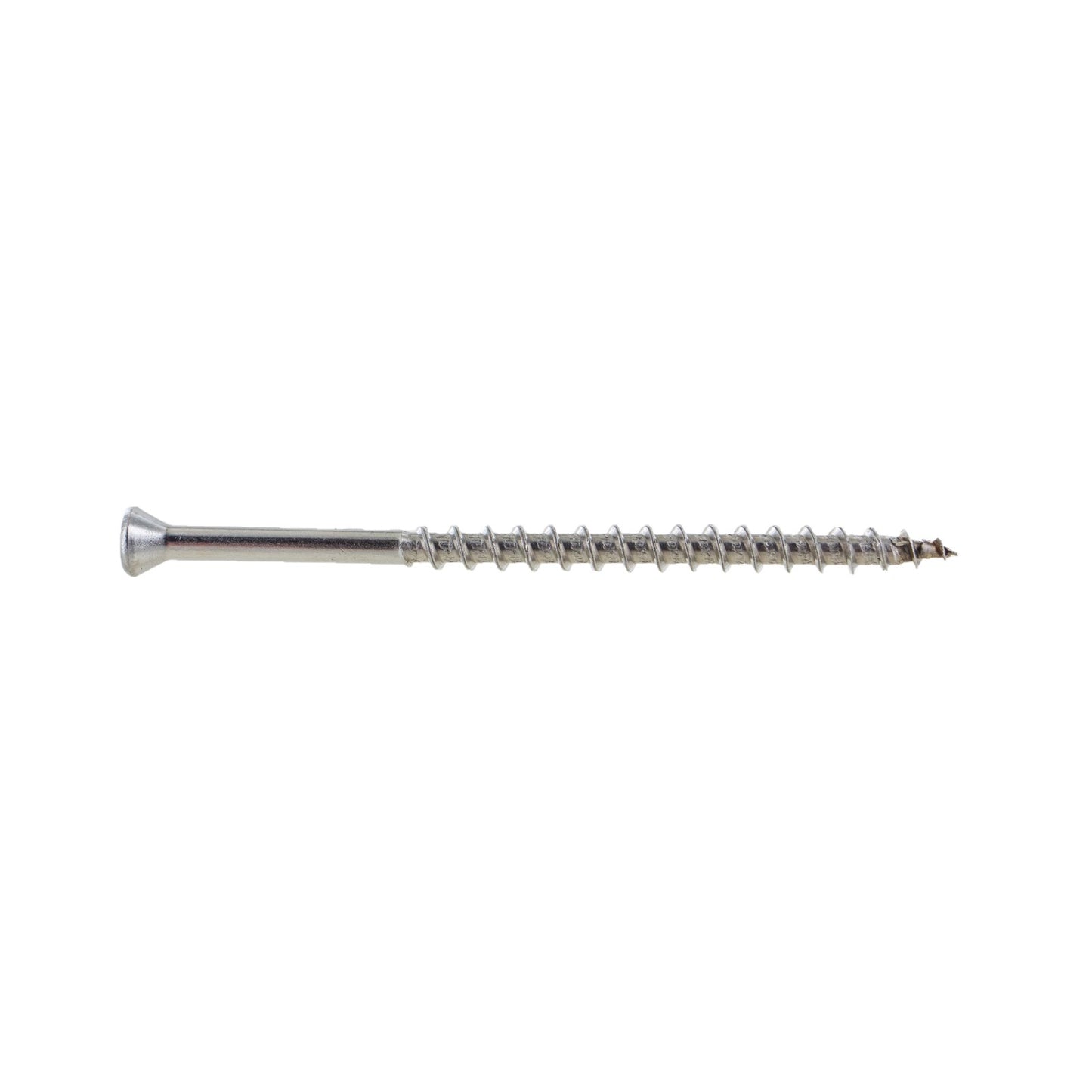 #8 x 3" Conquest Trim Head Deck Screws - 316 Stainless, 350 piece bucket