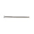 A single #8 x 3 inch trim head deck screw made of 316 stainless steel, displayed against a white background.