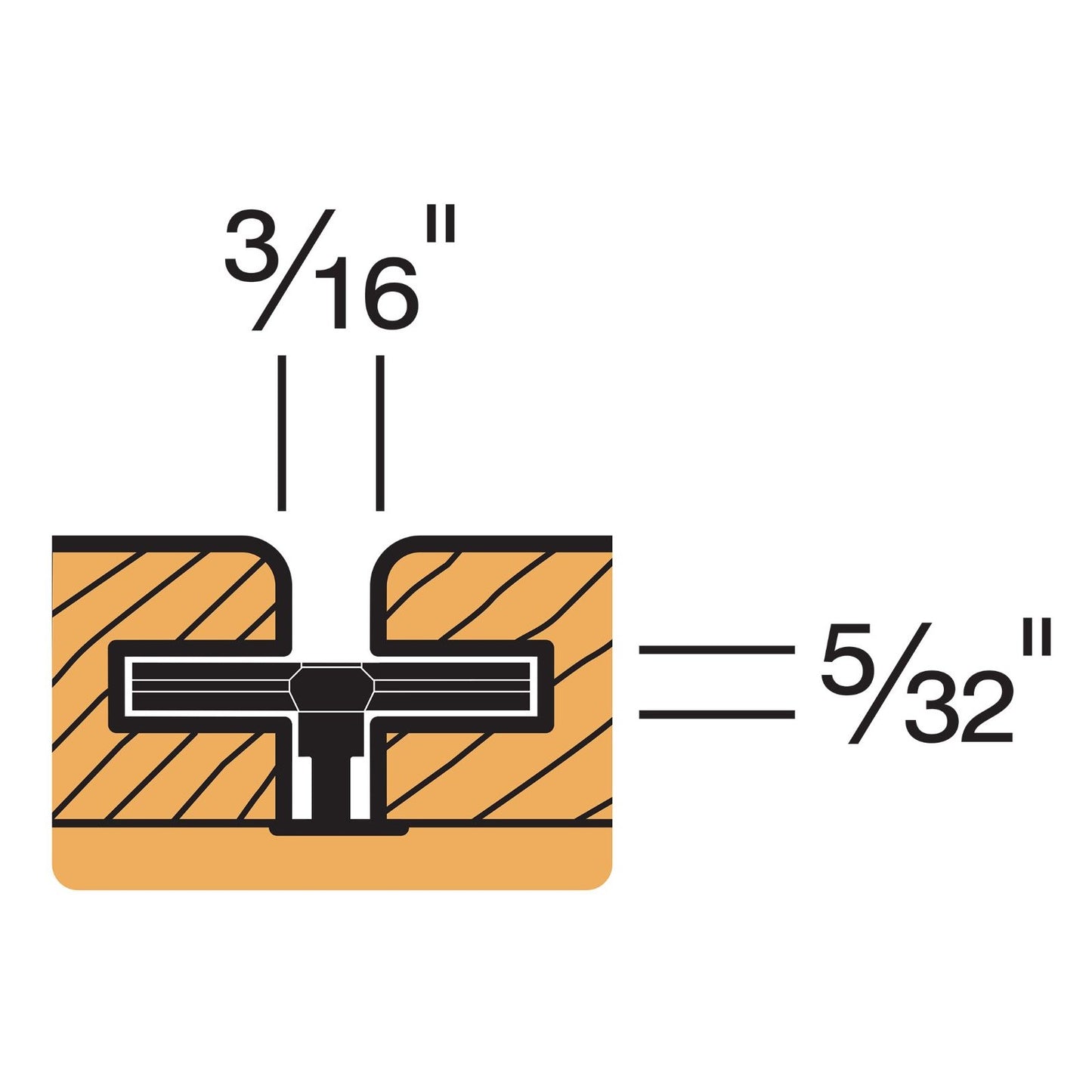 Simpson EB316WD316R175 316 inch Premium Hidden Deck Fastening System Pkg 175 image 6 of 6