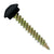 #10 x 112 inch Eclipse Woodbinder Metal Roofing Screw Black Pkg 250