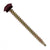 #10 x 212 inch Eclipse Woodbinder Metal Roofing Screw Burgundy Pkg 250