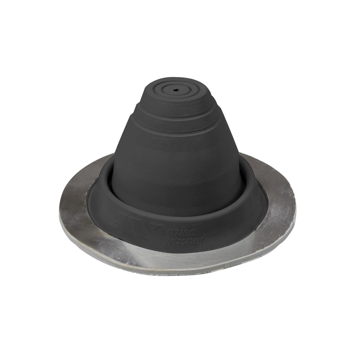 #1 Roofjack Round EPDM Pipe Flashing Boot Dark Gray