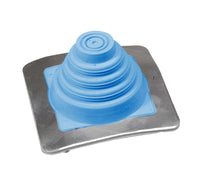 #1 Roofjack Square EPDM Pipe Flashing Boot Light Blue