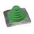 #1 Roofjack Square EPDM Pipe Flashing Boot Light Green