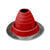#2 Roofjack Round EPDM Pipe Flashing Boot Bright Red