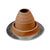 #2 Roofjack Round EPDM Pipe Flashing Boot Terra Cotta