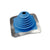 #2 Roofjack Square EPDM Pipe Flashing Boot Dark Blue
