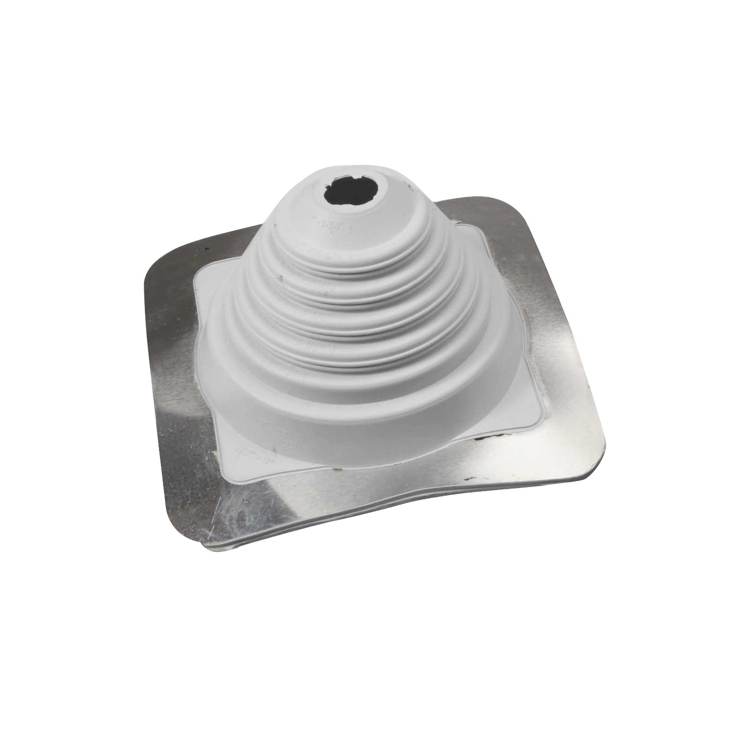 #2 Roofjack Square EPDM Pipe Flashing Boot White
