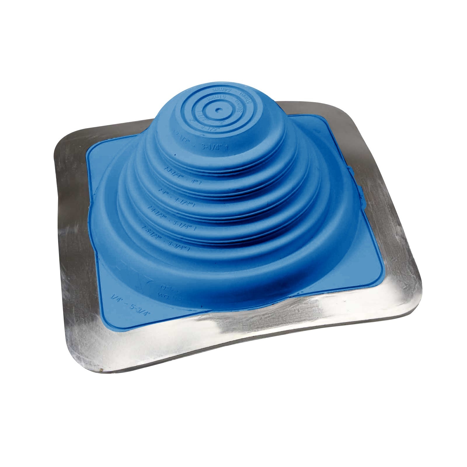 #3 Roofjack Square EPDM Pipe Flashing Boot Dark Blue