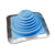 #3 Roofjack Square EPDM Pipe Flashing Boot Light Blue