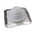 #3 Roofjack Square EPDM Pipe Flashing Boot Gray