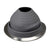 #4 Roofjack Round EPDM Pipe Flashing Boot Dark Gray