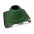 #5 Roofjack Square EPDM Pipe Flashing Boot Dark Green