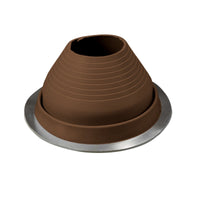 #6 Roofjack Round EPDM Pipe Flashing Boot Brown