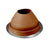 #6 Roofjack Round EPDM Pipe Flashing Boot Terra Cotta