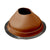 #7 Roofjack Round EPDM Pipe Flashing Boot Terra Cotta