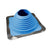 #7 Roofjack Square EPDM Pipe Flashing Boot Light Blue