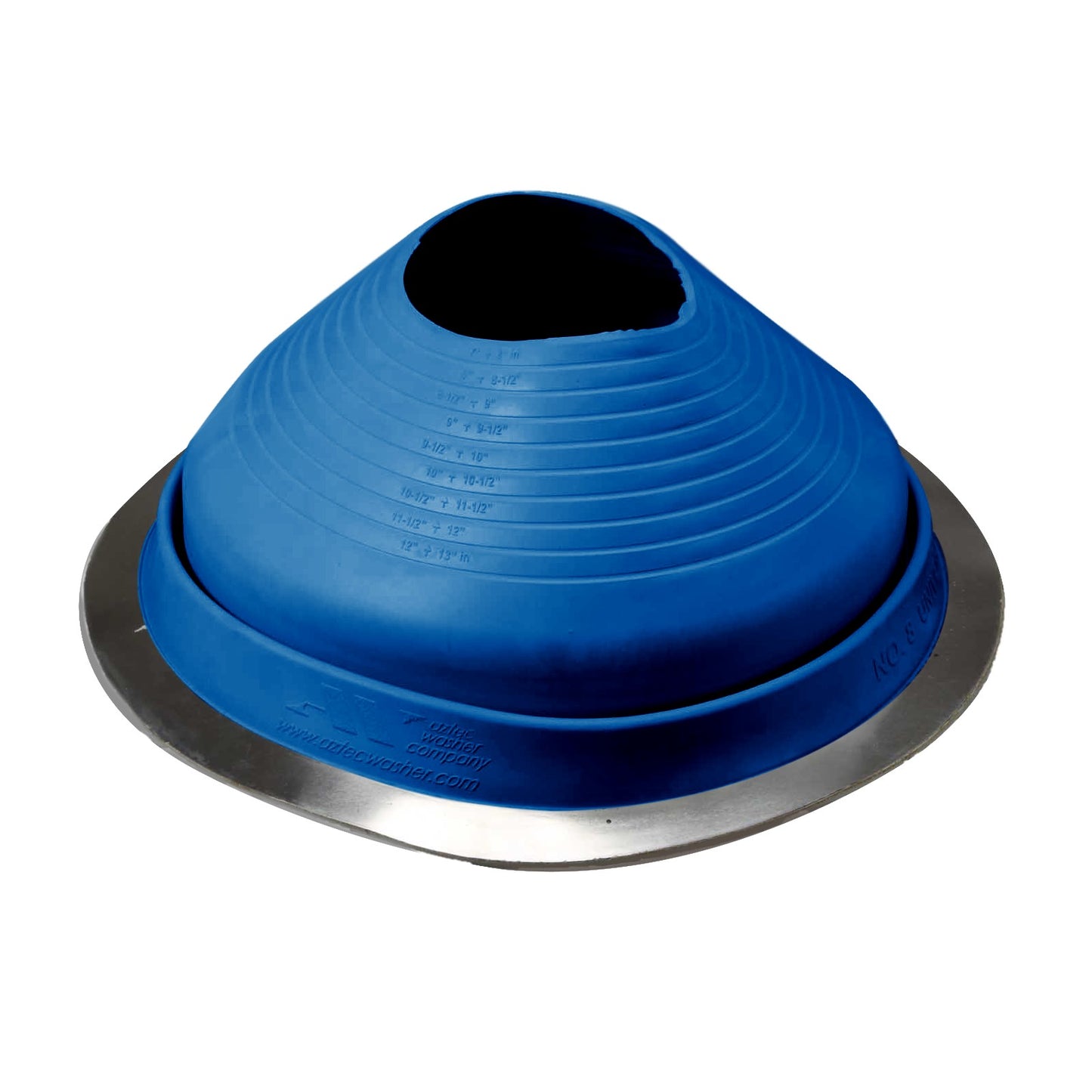 #8 Roofjack Round EPDM Pipe Flashing Boot Dark Blue