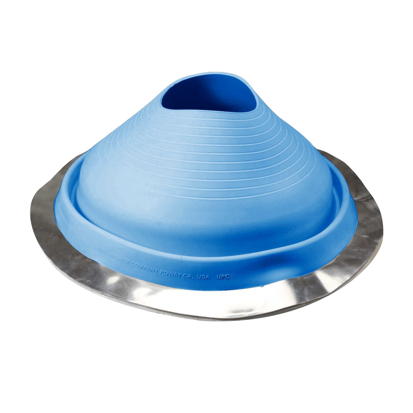 #9 Roofjack Round EPDM Pipe Flashing Boot Light Blue