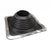 #9 Roofjack Square EPDM Pipe Flashing Boot Black