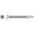 #12 x 212 inch SelfDrilling Flat Head Screw with Wings 410 Stainless Steel Pkg 100