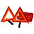 Safety Reflective Triangles PKG 3 With Case