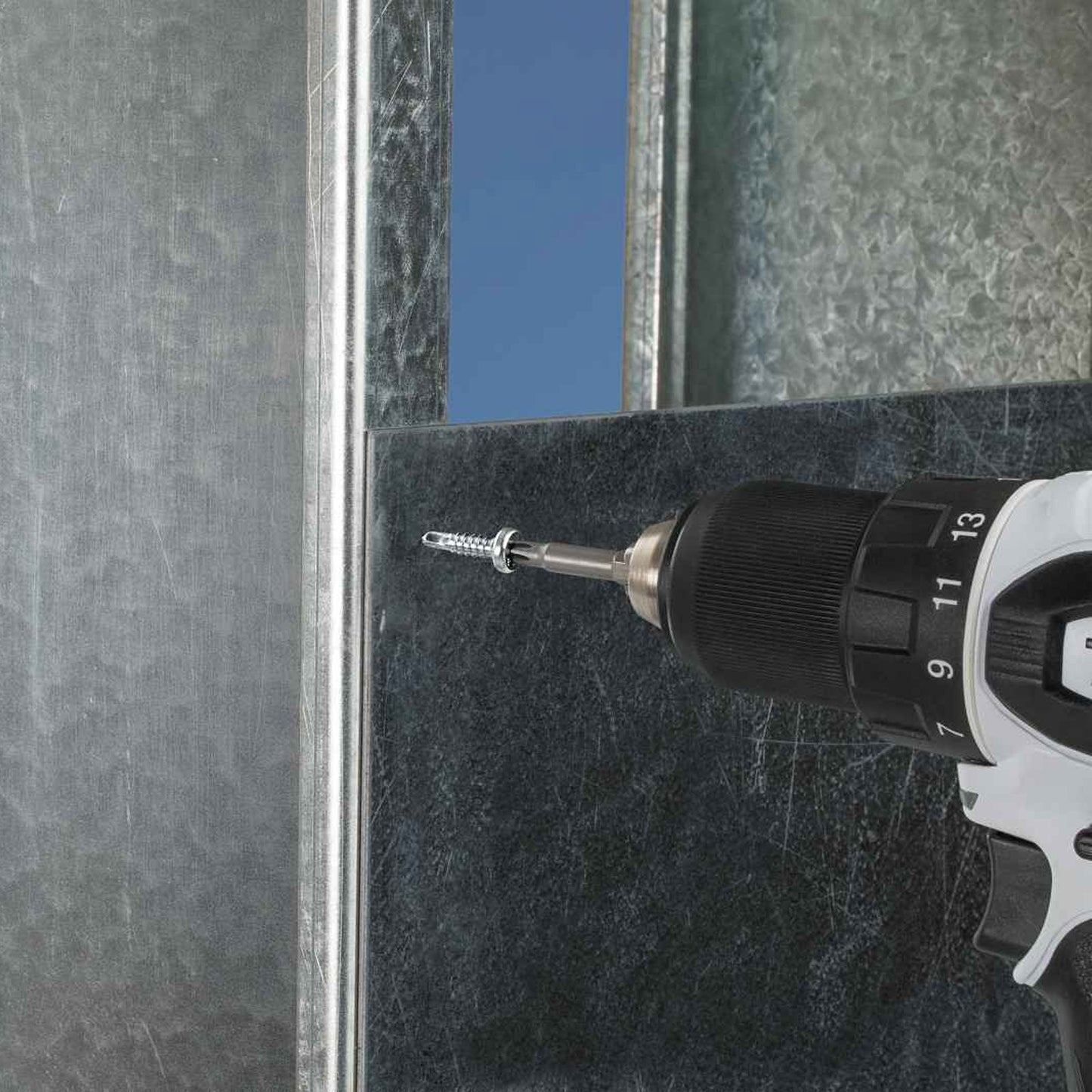 #12 x 3/4" FPHSD Flat Pan Head Framing-To-CFS Screw Installation