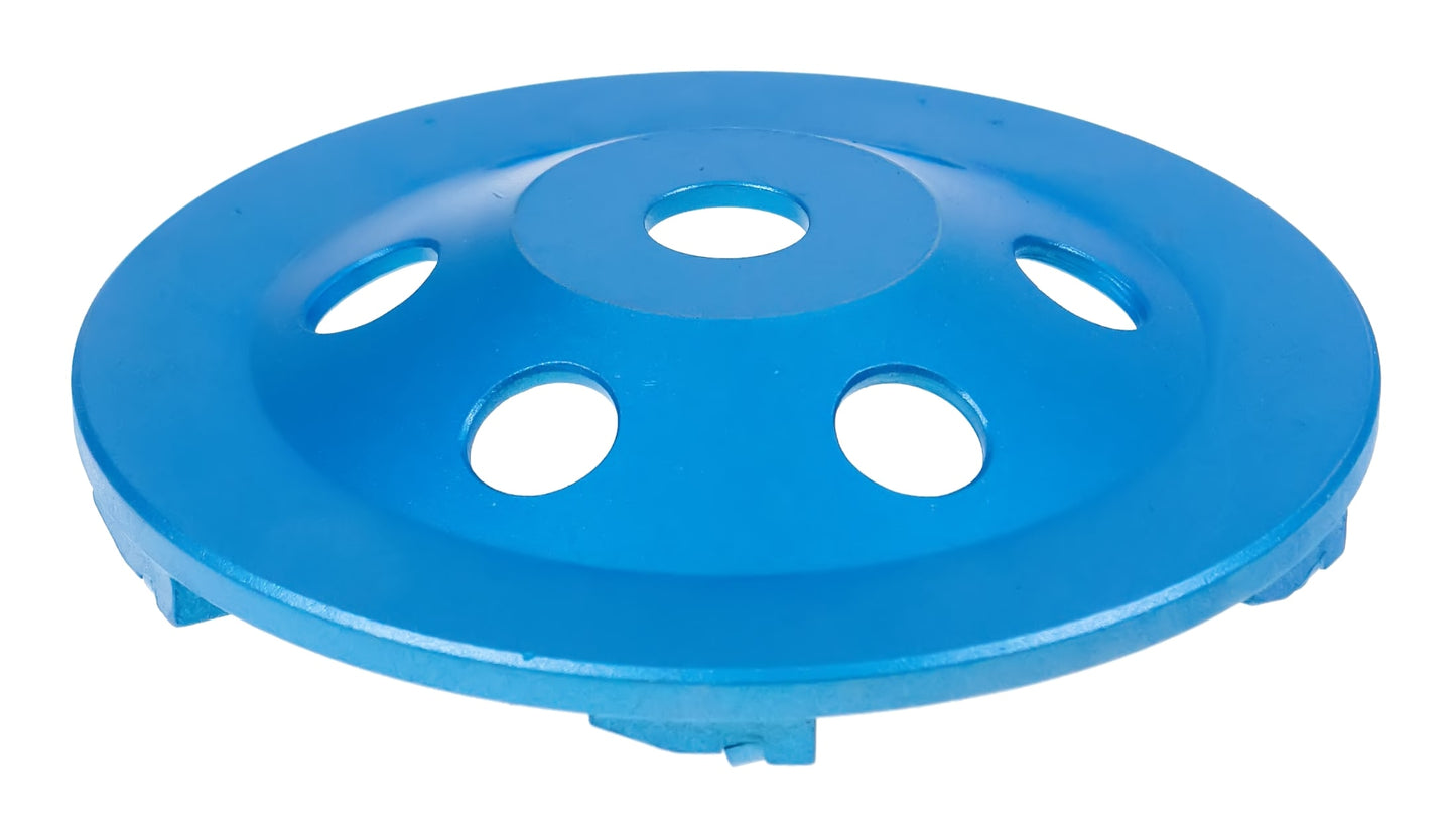 Syntec 7" Mini Jet Cup Wheel 6-Segment with 5/8"-7/8" Arbor