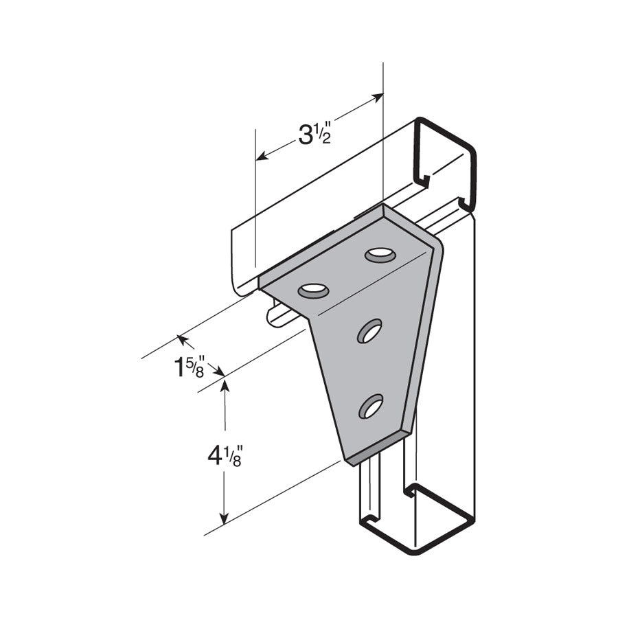 Flexstrut FS-5109 Drawing With Dimensions