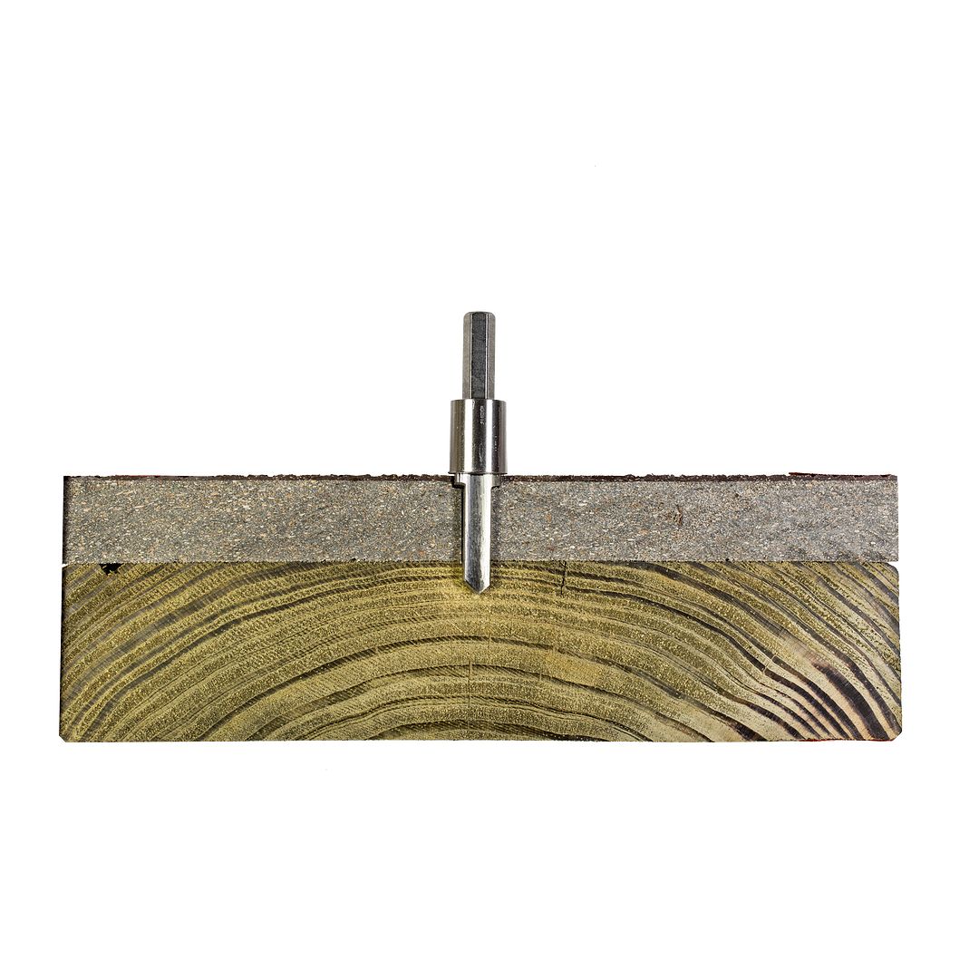 #8 x 1-3/4" Simpson Strong-Tie Composite Fascia Screws - 316 Stainless Steel, Tan 02, Pkg. 75