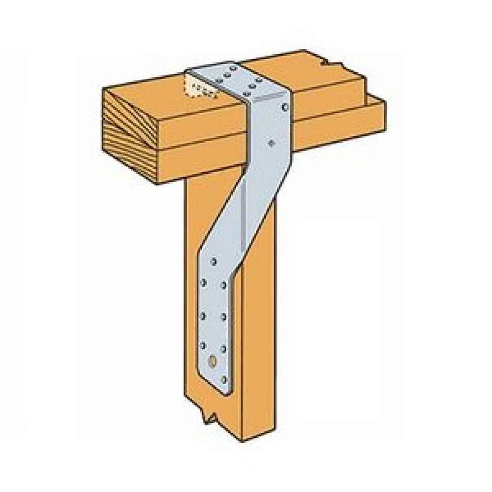 Simpson H6 Hurricane Tie G90 Galvanized Pkg 2 image 4 of 5