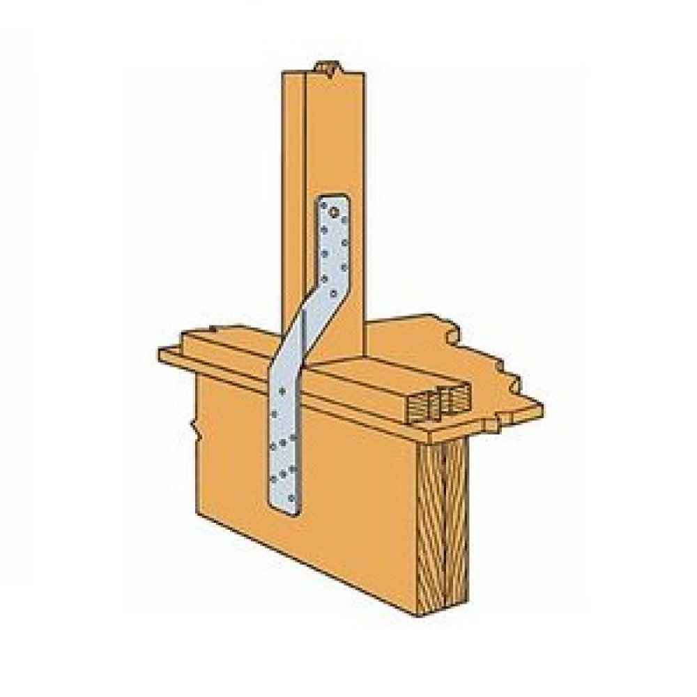 Simpson H6 Hurricane Tie G90 Galvanized Pkg 2 image 5 of 5