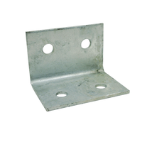 Simpson Strong-Tie HL46G 4x6 L-Shaped Heavy Framing Angle Bracket w/ Gusset - Gray Paint, Made to Order Non-Returnable