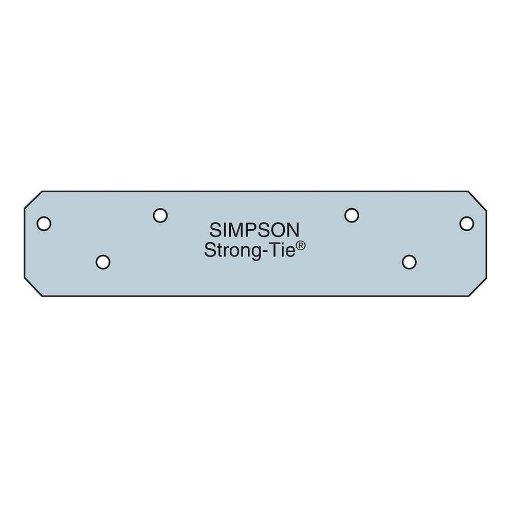 Simpson HRS6 6 inch 12 Gauge Heavy Strap Tie G90 Galvanized