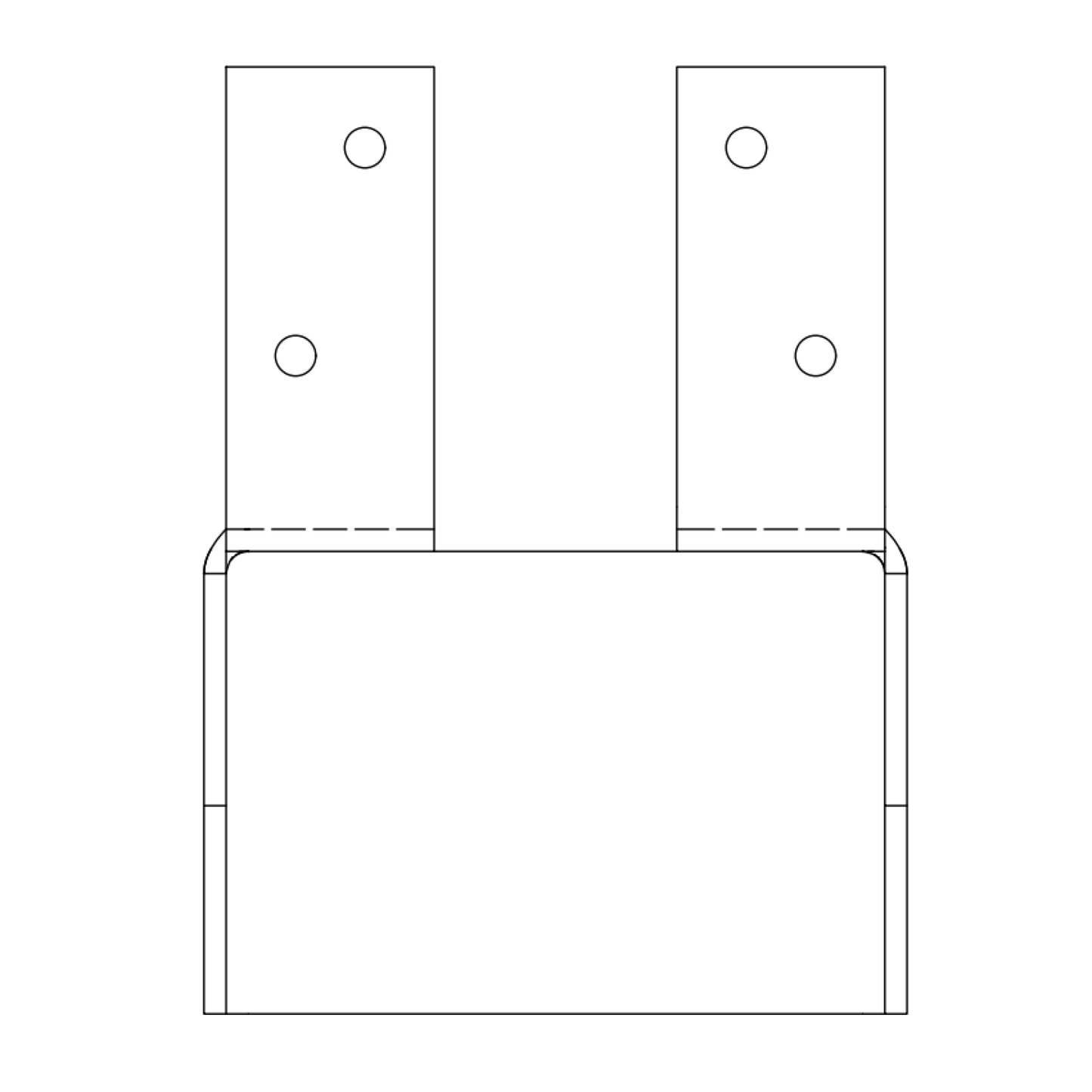 HUI and HUCI - HUCI411.88TF Top Down View