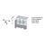 Simpson HWDC5.25-KT25 Head-Of-Wall Drift-Clip Connector, Pkg 25