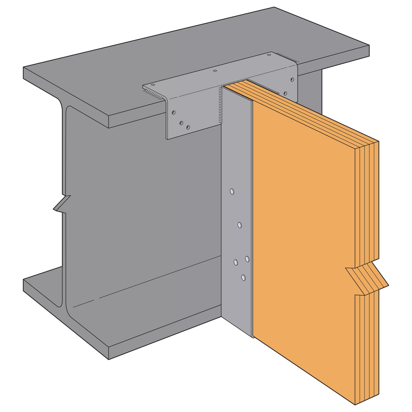 HWP Welded Installation to Steel I-Beam